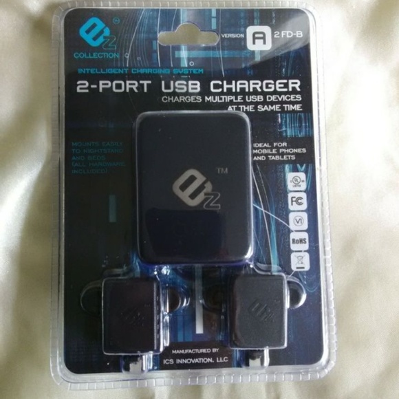New Mountable 2 Port USB Charger - Picture 1 of 7